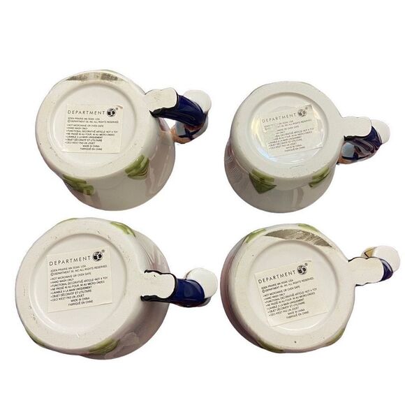 Department 56 Humpty Dumpty Storybook Village Mini Teacup Set of 4 - Picture 5 of 6